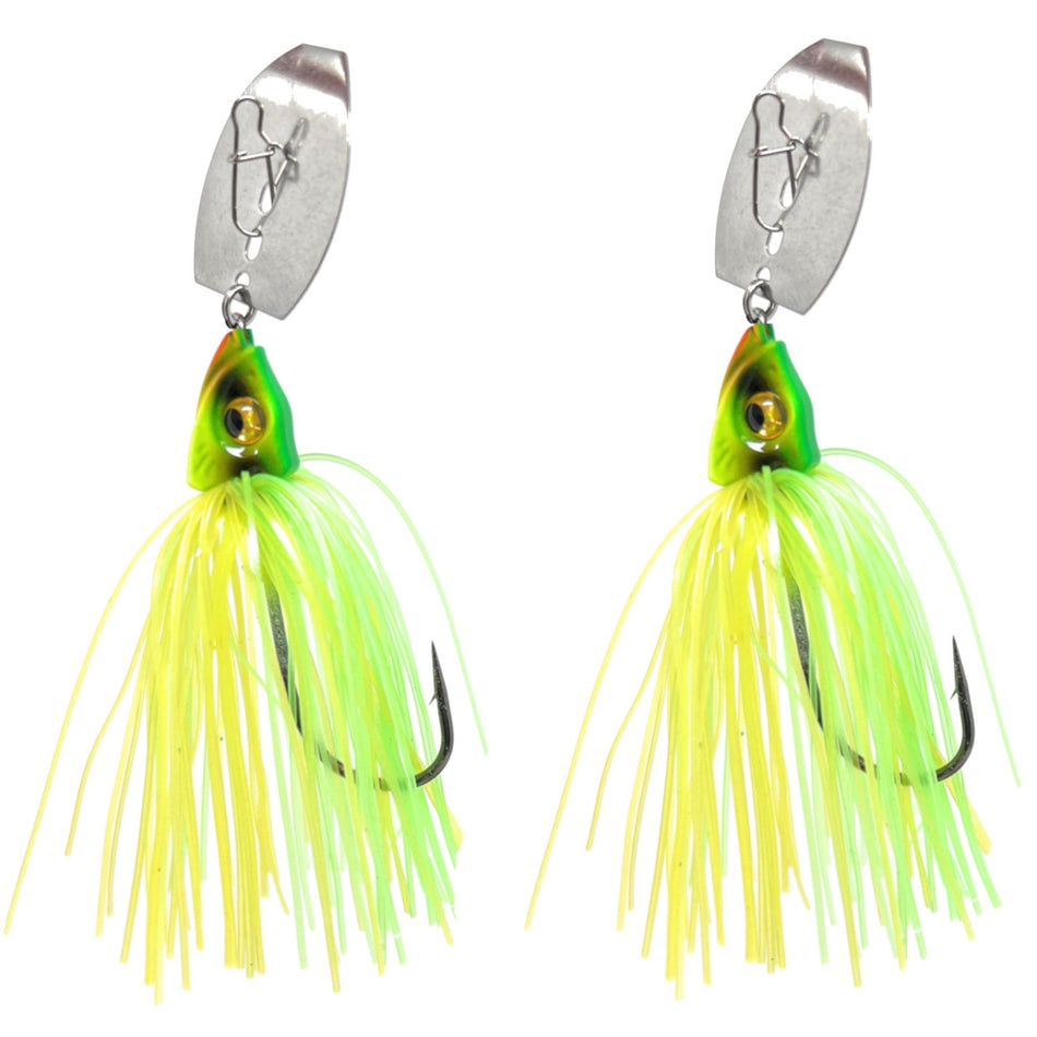 Reaction Tackle Tungsten Vibrating Bladed Swim Jigs (2 - Pack) - Get Tight Gear