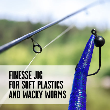 Reaction Tackle Tungsten Wacky Jig Heads (5 - PACK) - Get Tight Gear
