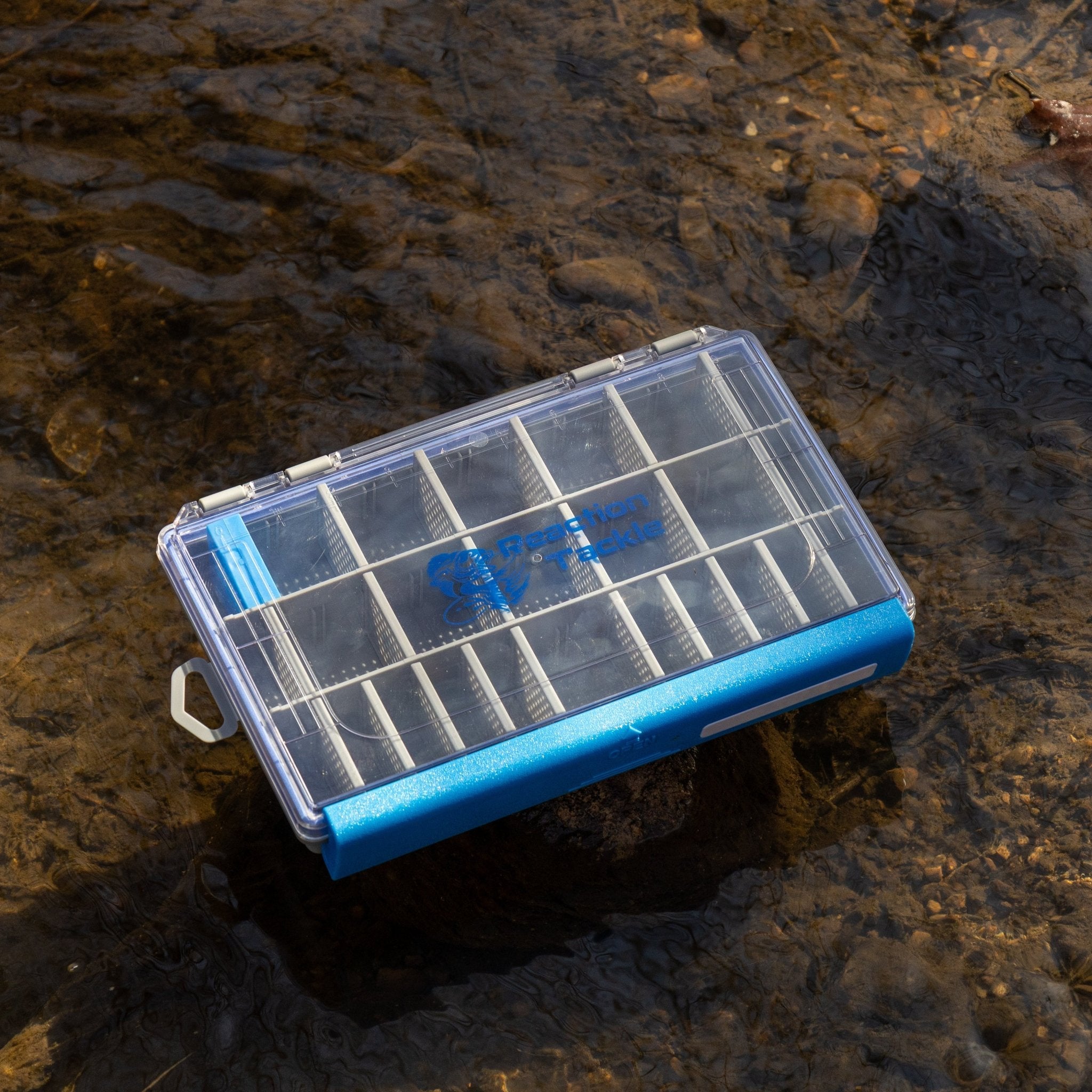 Reaction Tackle Ultra Elite Tackle Tray - Water Resistant with Single Clip Design - New - Get Tight Gear