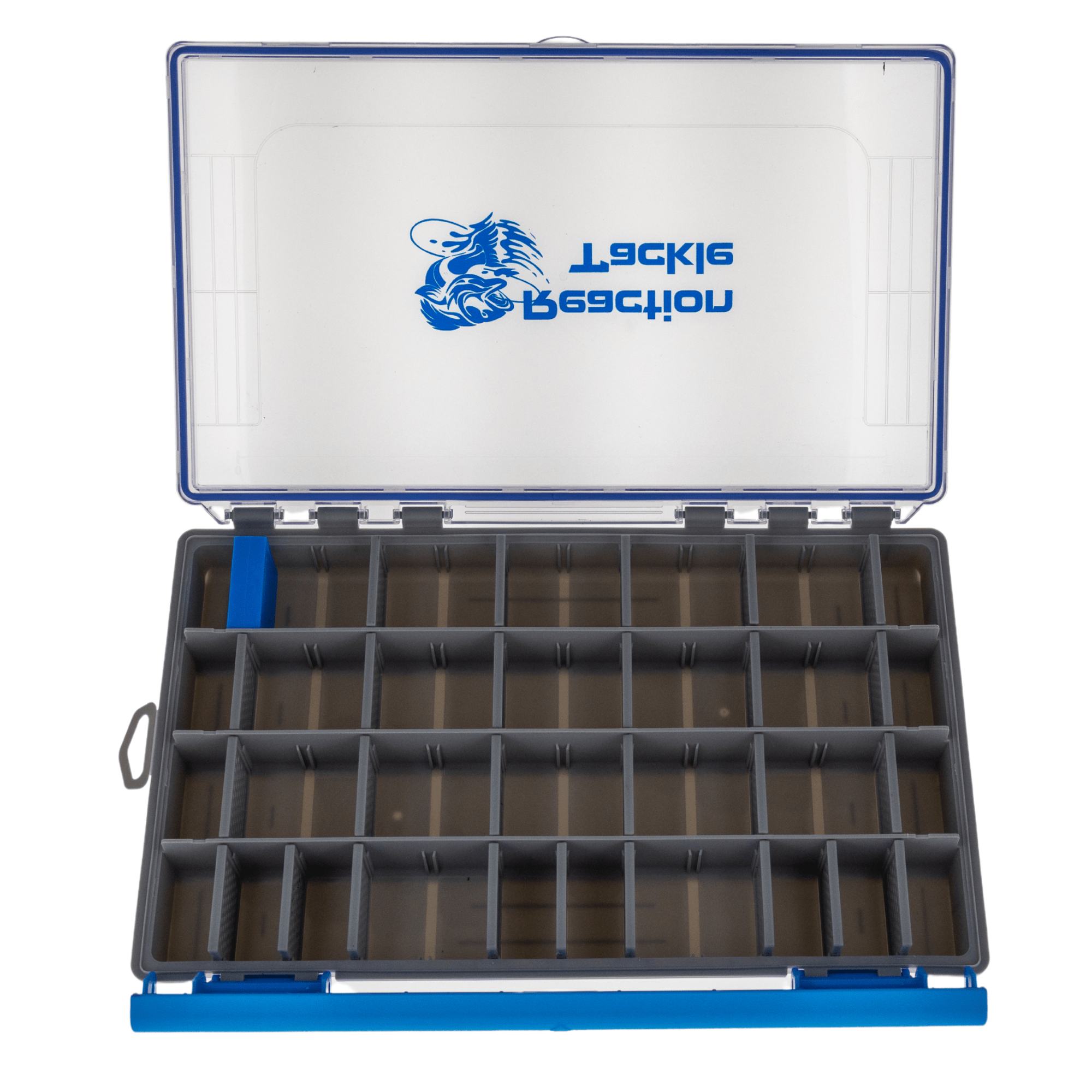 Reaction Tackle Ultra Elite Tackle Tray - Water Resistant with Single Clip Design - New - Get Tight Gear