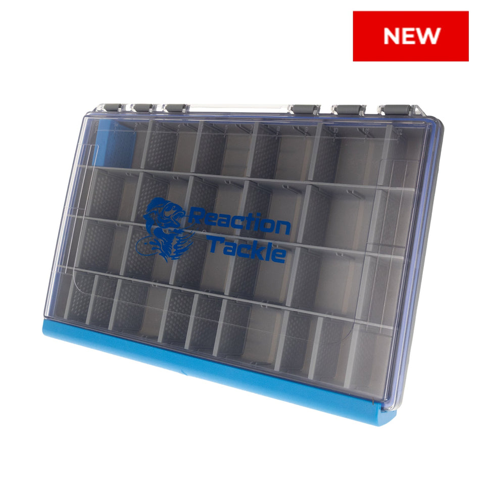 Reaction Tackle Ultra Elite Tackle Tray - Water Resistant with Single Clip Design - New - Get Tight Gear