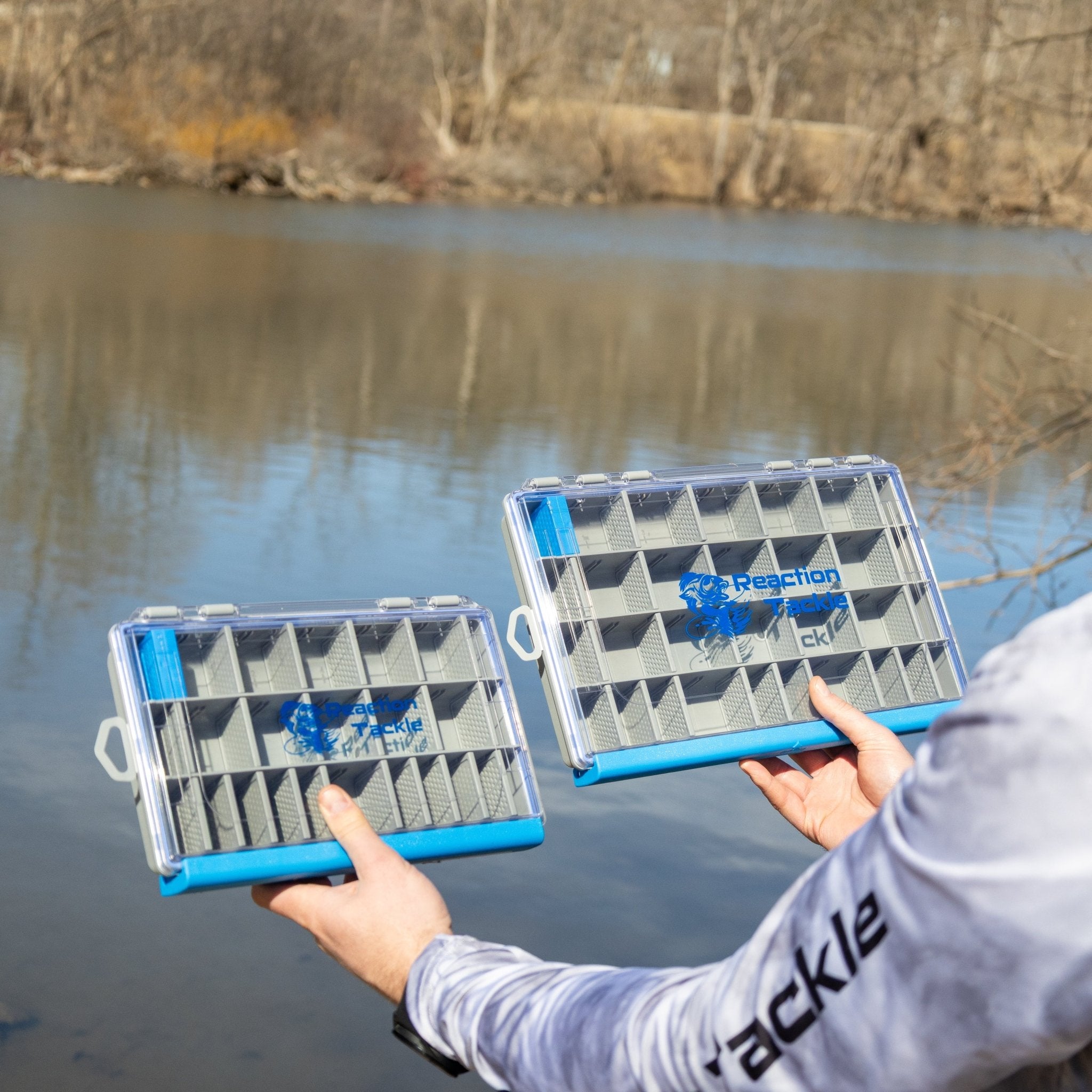 Reaction Tackle Ultra Elite Tackle Tray - Water Resistant with Single Clip Design - New - Get Tight Gear