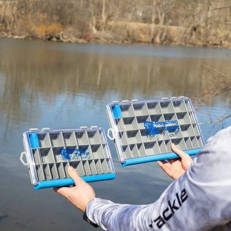 Reaction Tackle Ultra Elite Tackle Tray - Water Resistant with Single Clip Design - New - Get Tight Gear
