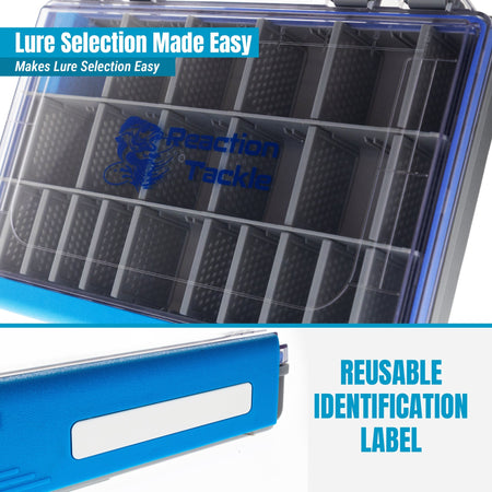 Reaction Tackle Ultra Elite Tackle Tray - Water Resistant with Single Clip Design - New - Get Tight Gear