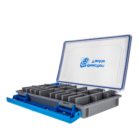 Reaction Tackle Ultra Elite Tackle Tray - Water Resistant with Single Clip Design - New - Get Tight Gear