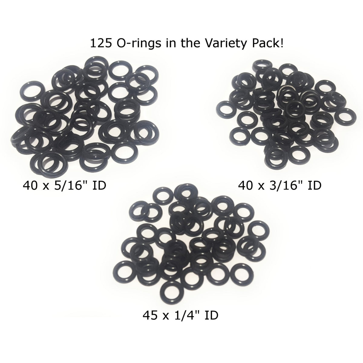 Reaction Tackle WACKY O - RINGS - 125 Pack or 300 Pack - Get Tight Gear
