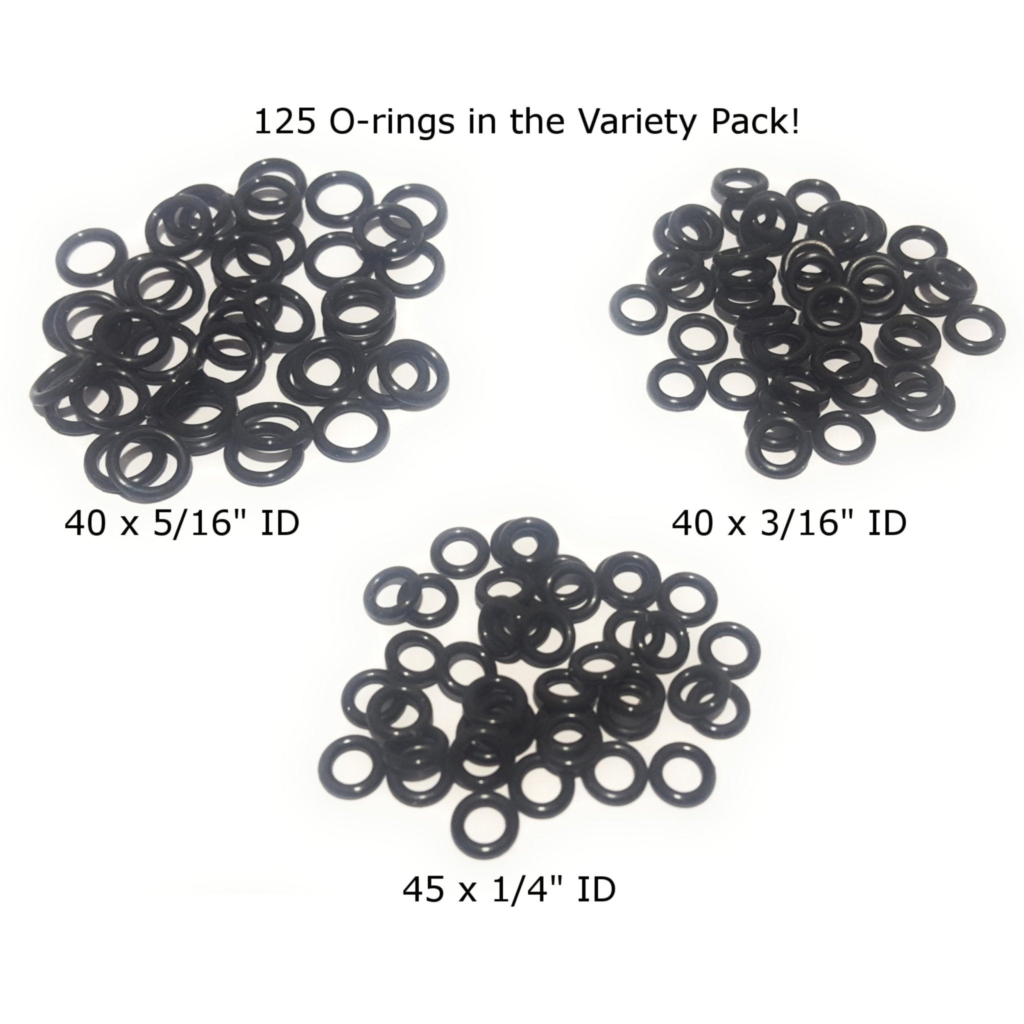 Reaction Tackle WACKY O - RINGS - 125 Pack or 300 Pack - Get Tight Gear
