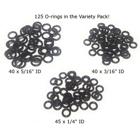Reaction Tackle WACKY O - RINGS - 125 Pack or 300 Pack - Get Tight Gear