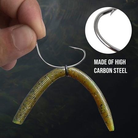 Reaction Tackle Wide Gap Wacky Hooks (25 - PACK) - Get Tight Gear