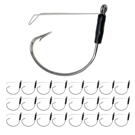 Reaction Tackle Wide Gap Wacky Hooks (25 - PACK) - Get Tight Gear