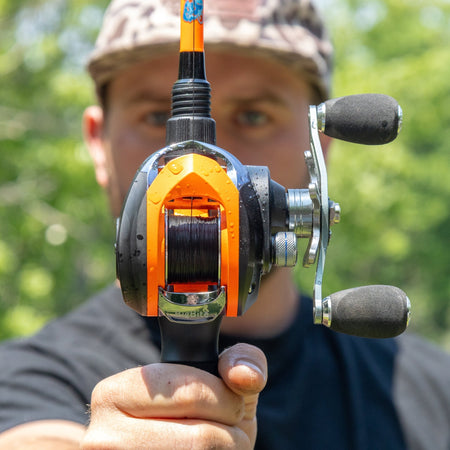 Reaction Tackle X8 Braided Fishing Line - NO FADE Black 8 Strand - NEW - Get Tight Gear