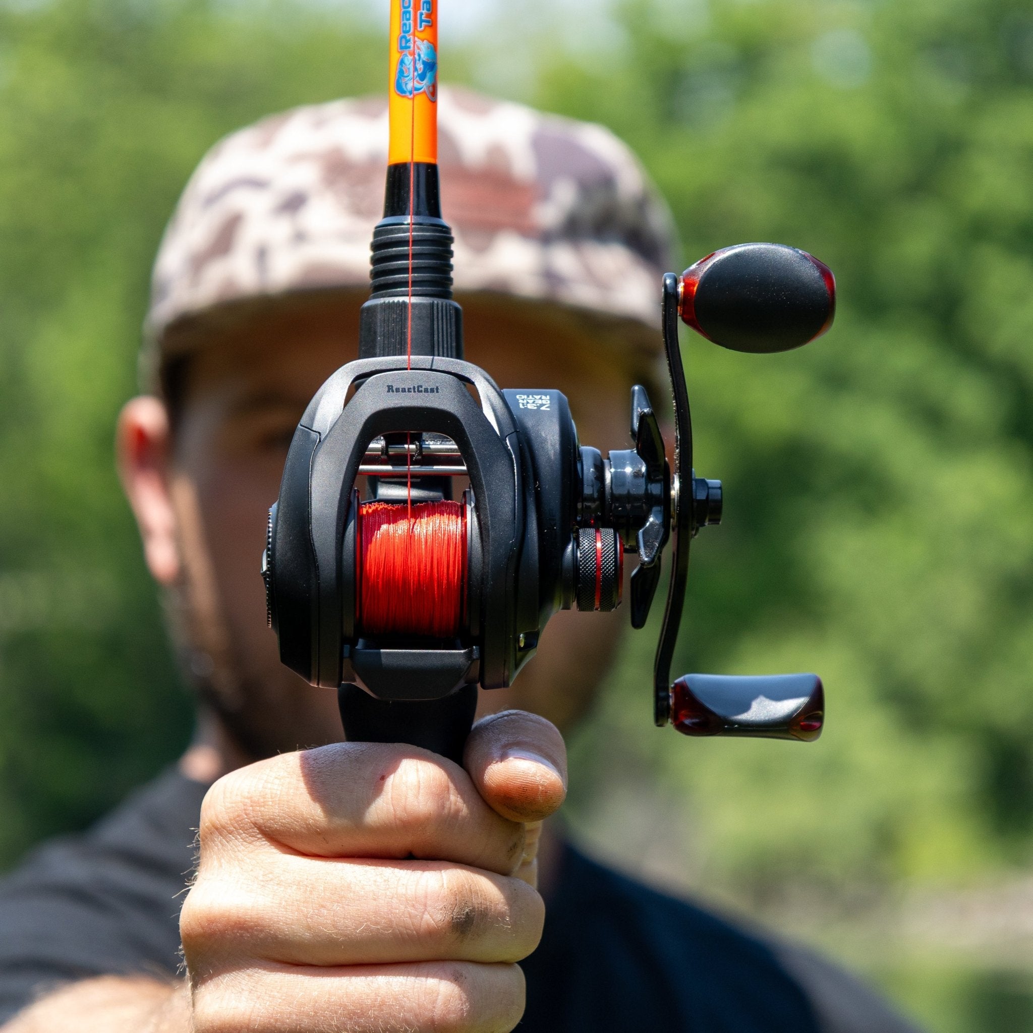 Reaction Tackle X8 Braided Fishing Line - NO FADE Red 8 Strand - NEW - Get Tight Gear