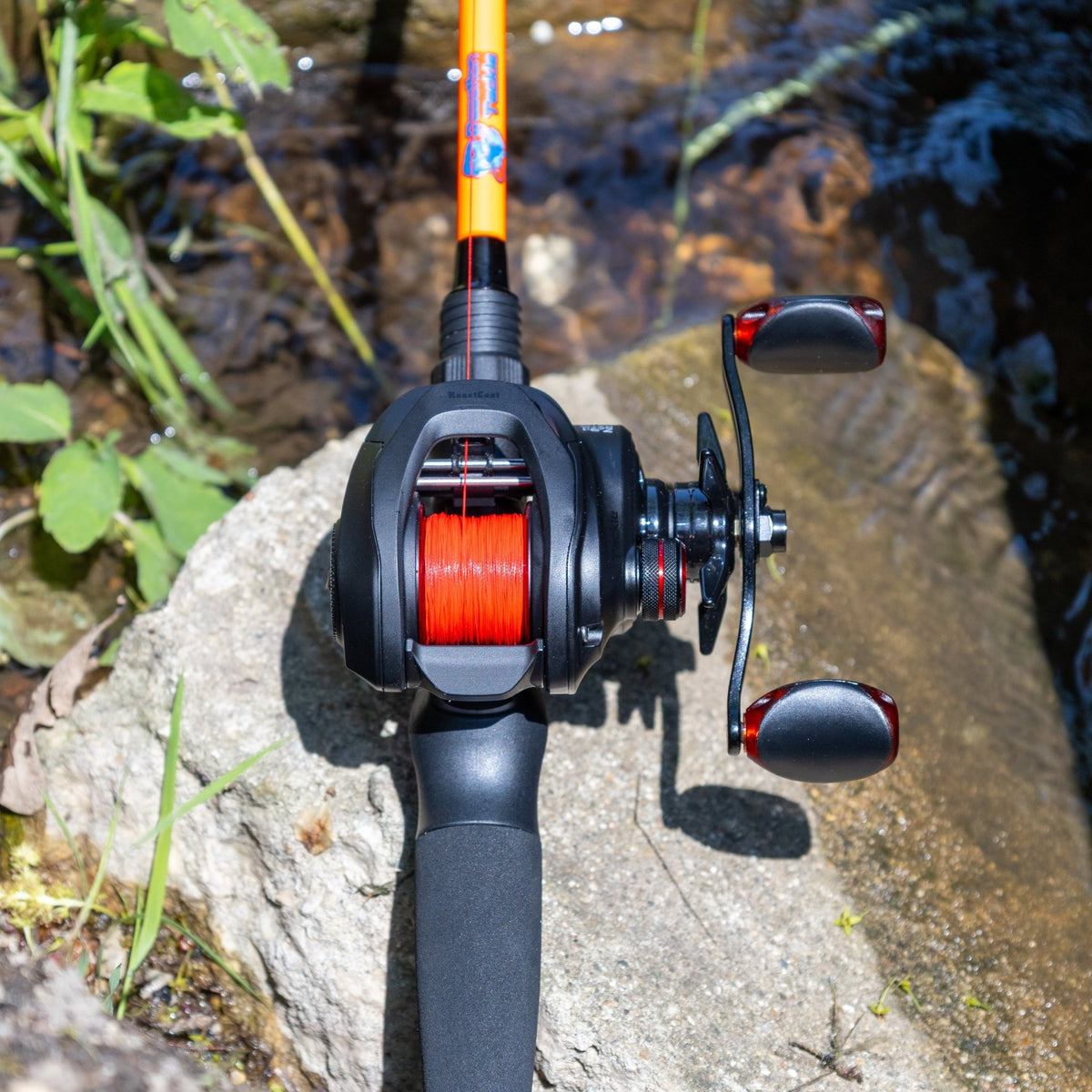 Reaction Tackle X8 Braided Fishing Line - NO FADE Red 8 Strand - NEW - Get Tight Gear