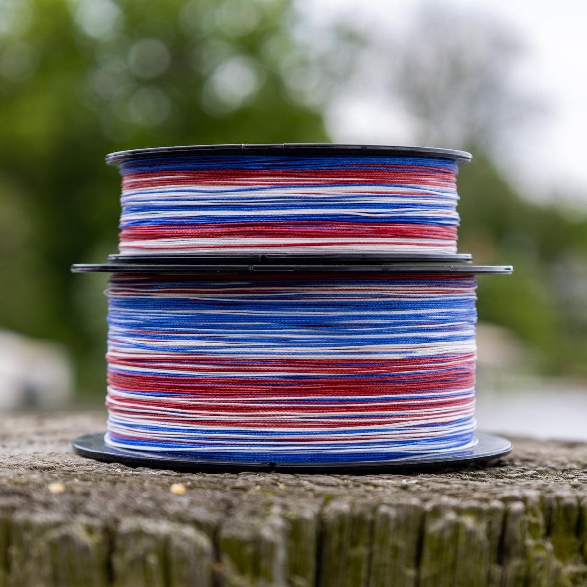 Reaction Tackle X8 Braided Fishing Line - USA Camo 8 Strand - NEW - Get Tight Gear