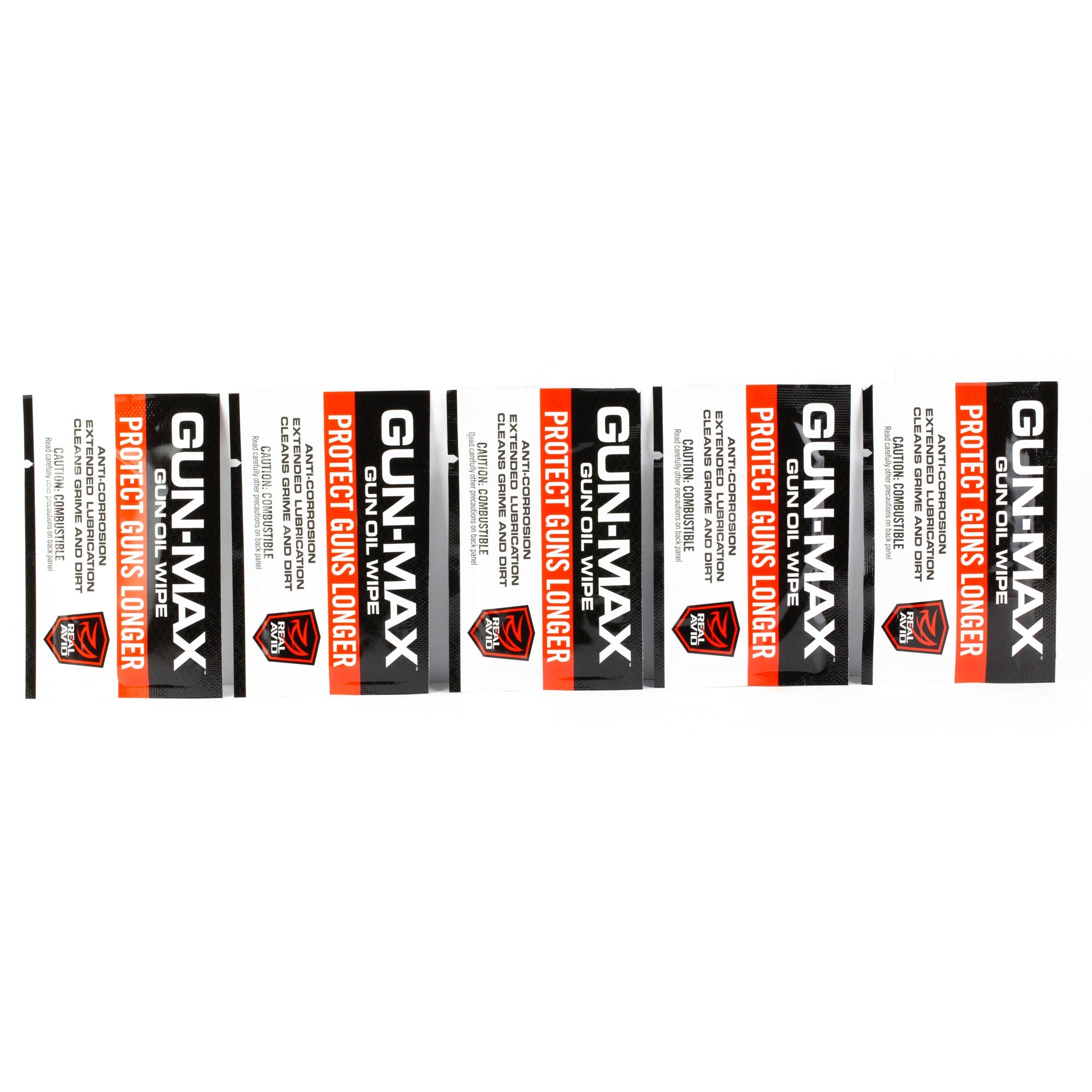 REAL AVID GUN - MAX OIL WIPES 25PK - Get Tight Gear