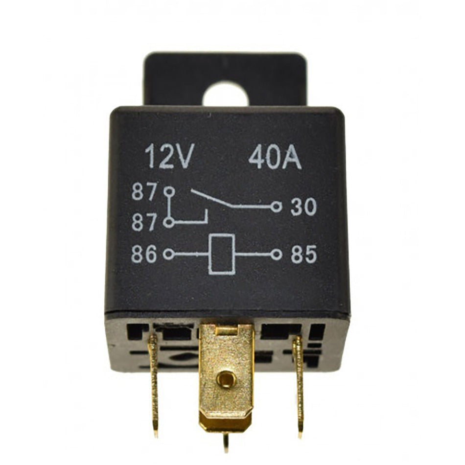 Regitar USA Relay w/Tab f/Most Engines: 30AMP, 5 Terminal, Single Pole/Double Throw - Get Tight Gear