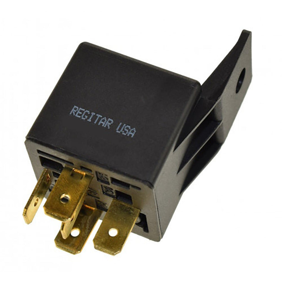 Regitar USA Relay w/Tab f/Most Engines: 30AMP, 5 Terminal, Single Pole/Double Throw - Get Tight Gear