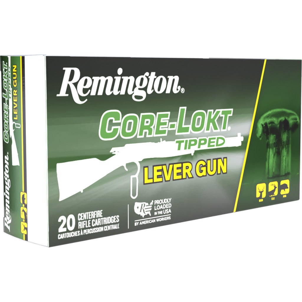 Remington Core - Lokt Lever Gun Rifle Ammo 35 Rem 200 gr. Core - Lokt Tipped 20 rd. - Get Tight Gear