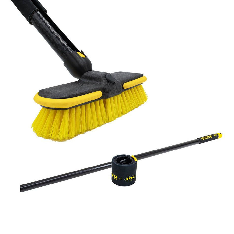 Revolve Rollable Utility Pole w/Firm Brush - Get Tight Gear