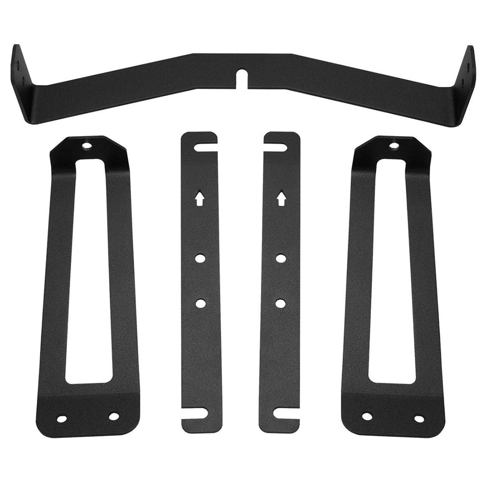 RIGID Industries 2018+ Ford F - 150 Hidden Grille Mount f/6" Lightbar - Black - Get Tight Gear