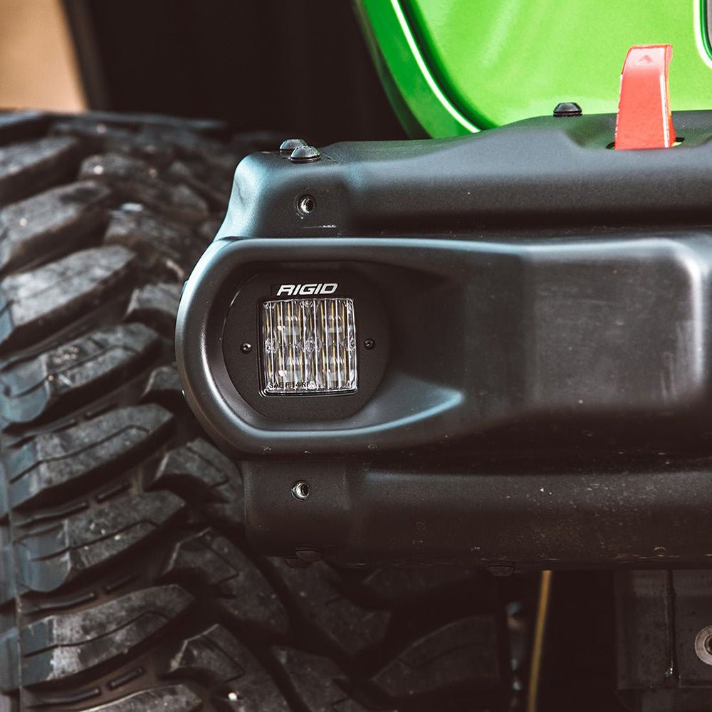 RIGID Industries 2018 Jeep Wrangler JL Fog Mount f/2 D - Series Lights - Get Tight Gear