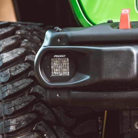 RIGID Industries 2018 Jeep Wrangler JL Fog Mount f/2 D - Series Lights - Get Tight Gear