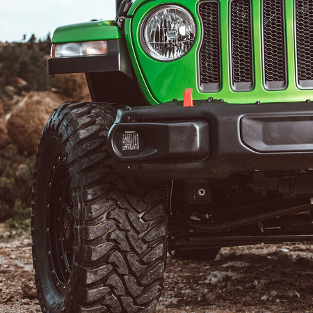 RIGID Industries 2018 Jeep Wrangler JL Fog Mount f/2 D - Series Lights - Get Tight Gear