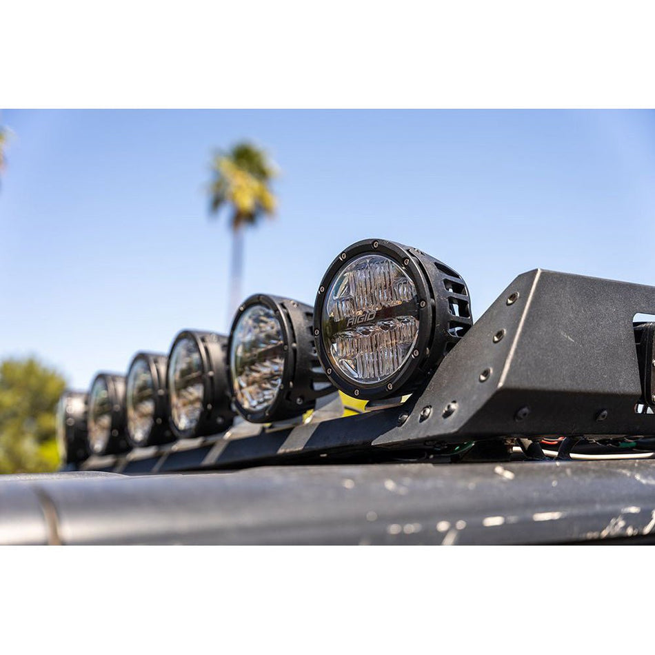 RIGID Industries 360 - Series RGBW 6" Offroad Lamp Drive Beam w/RGBW Backlight Pods - Set of 2 - Get Tight Gear