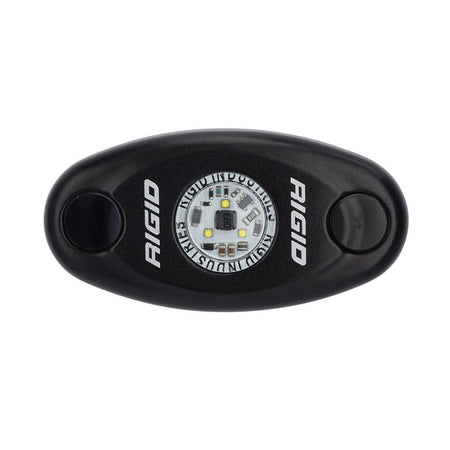 RIGID Industries A - Series Black High Power LED Light Single - Red - Get Tight Gear