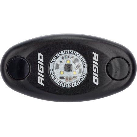 RIGID Industries A - Series Black Low Power LED Light - Single - Cool White - Get Tight Gear