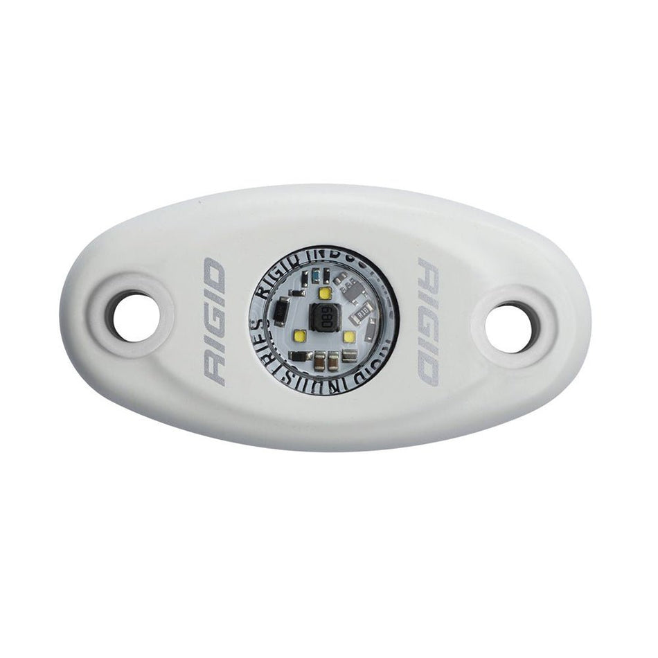 RIGID Industries A - Series High Power Single LED Light - Cool White - Get Tight Gear