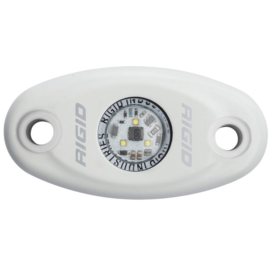 RIGID Industries A - Series White Low Power LED Light - Single - Natural White - Get Tight Gear