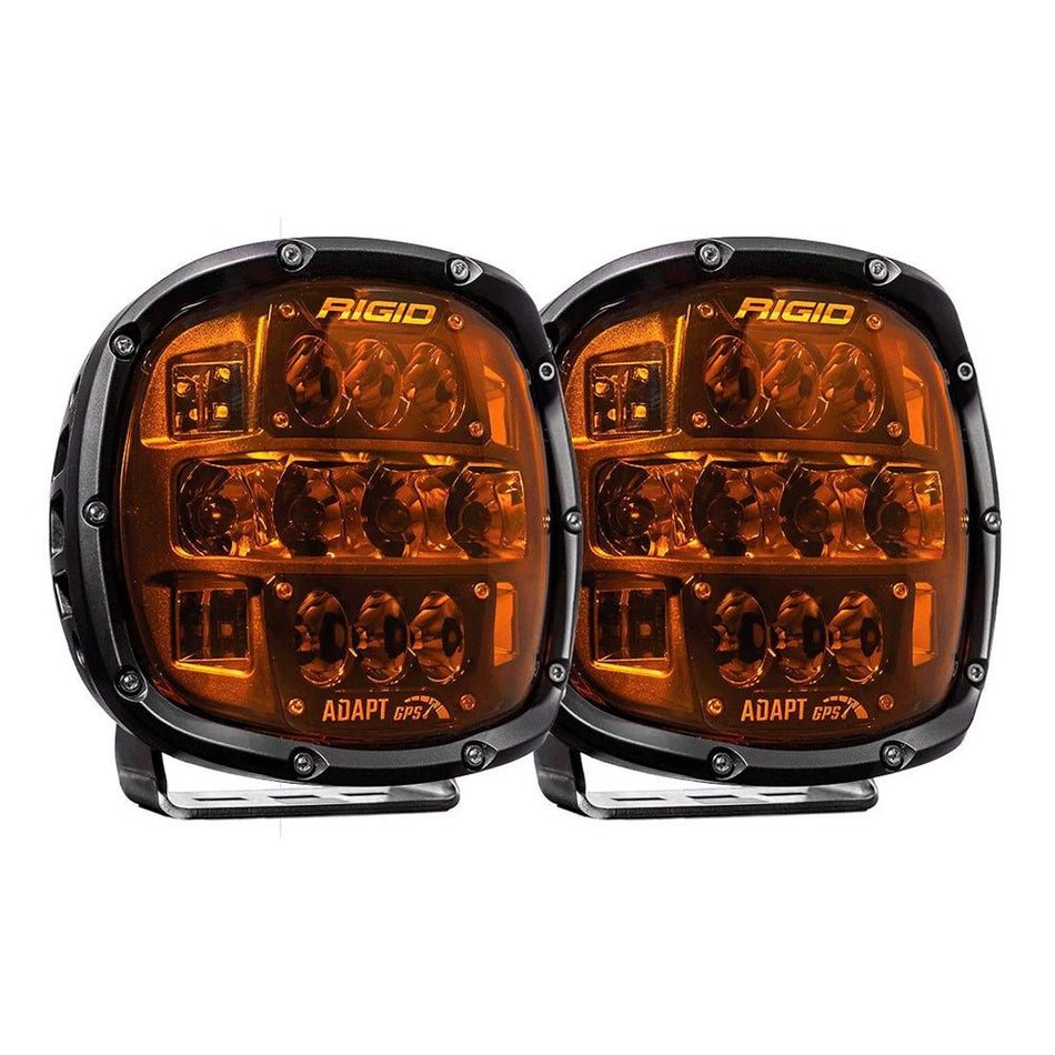 RIGID Industries Adapt XP w/Amber Pro Lens - Pair - Get Tight Gear