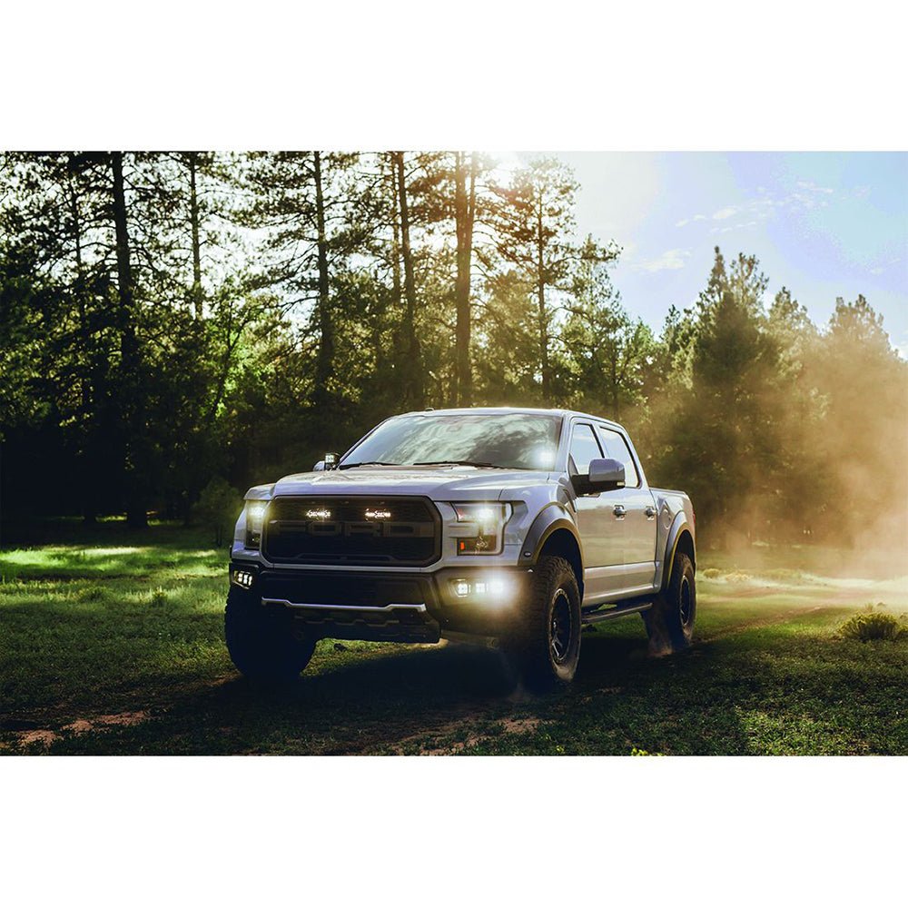 RIGID Industries D - Series PRO Hybrid - Diffused LED - Pair - White - Get Tight Gear