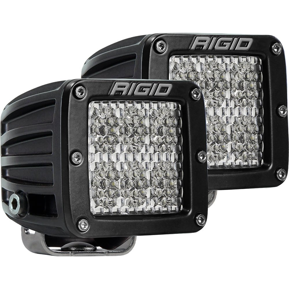 RIGID Industries D - Series PRO Specter - Diffused LED - Pair - Black - Get Tight Gear