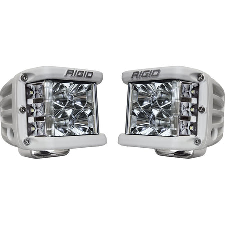 RIGID Industries D - SS PRO Flood LED Surface Mount - Pair - White - Get Tight Gear