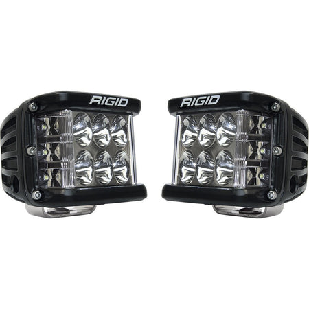 RIGID Industries D - SS Series PRO Driving Surface Mount - Pair - Black - Get Tight Gear