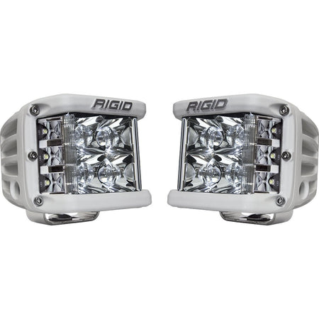 RIGID Industries D - SS Series PRO Spot LED Surface Mount - Pair - White - Get Tight Gear