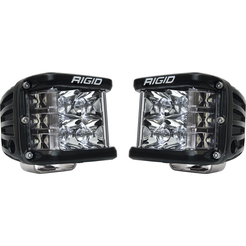 RIGID Industries D - SS Series PRO Spot Surface Mount - Pair - Black - Get Tight Gear