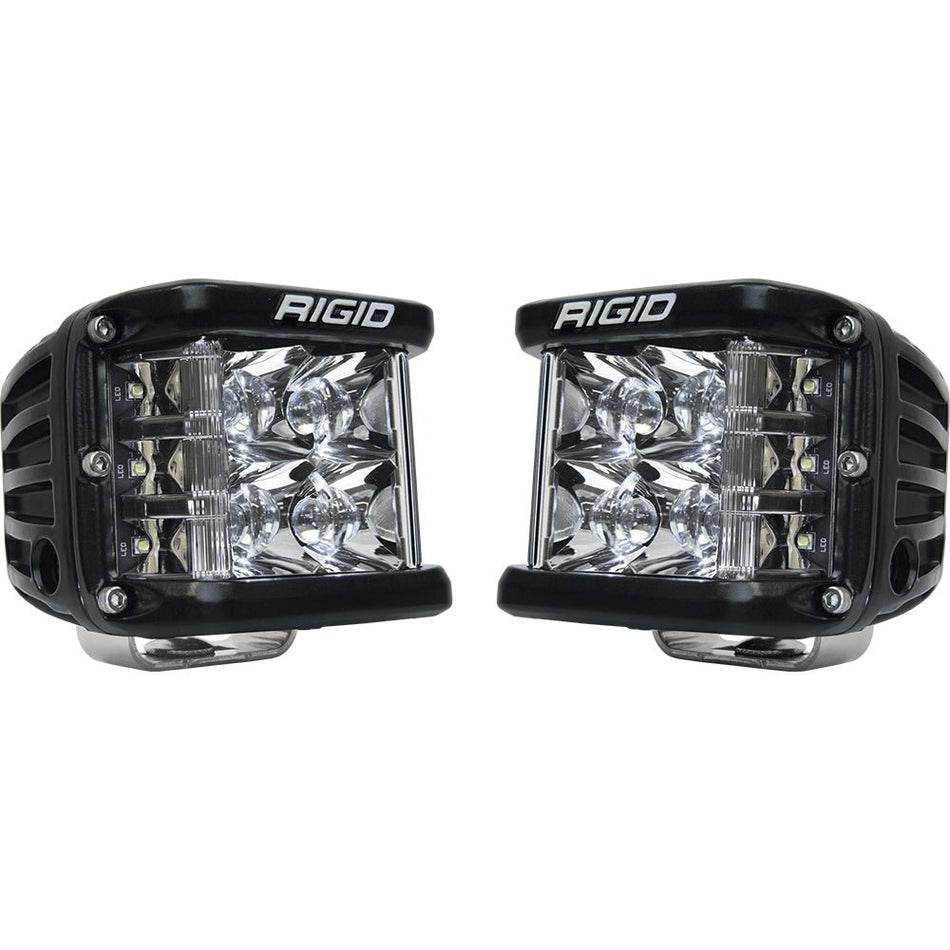 RIGID Industries D - SS Series PRO Spot Surface Mount - Pair - Black - Get Tight Gear