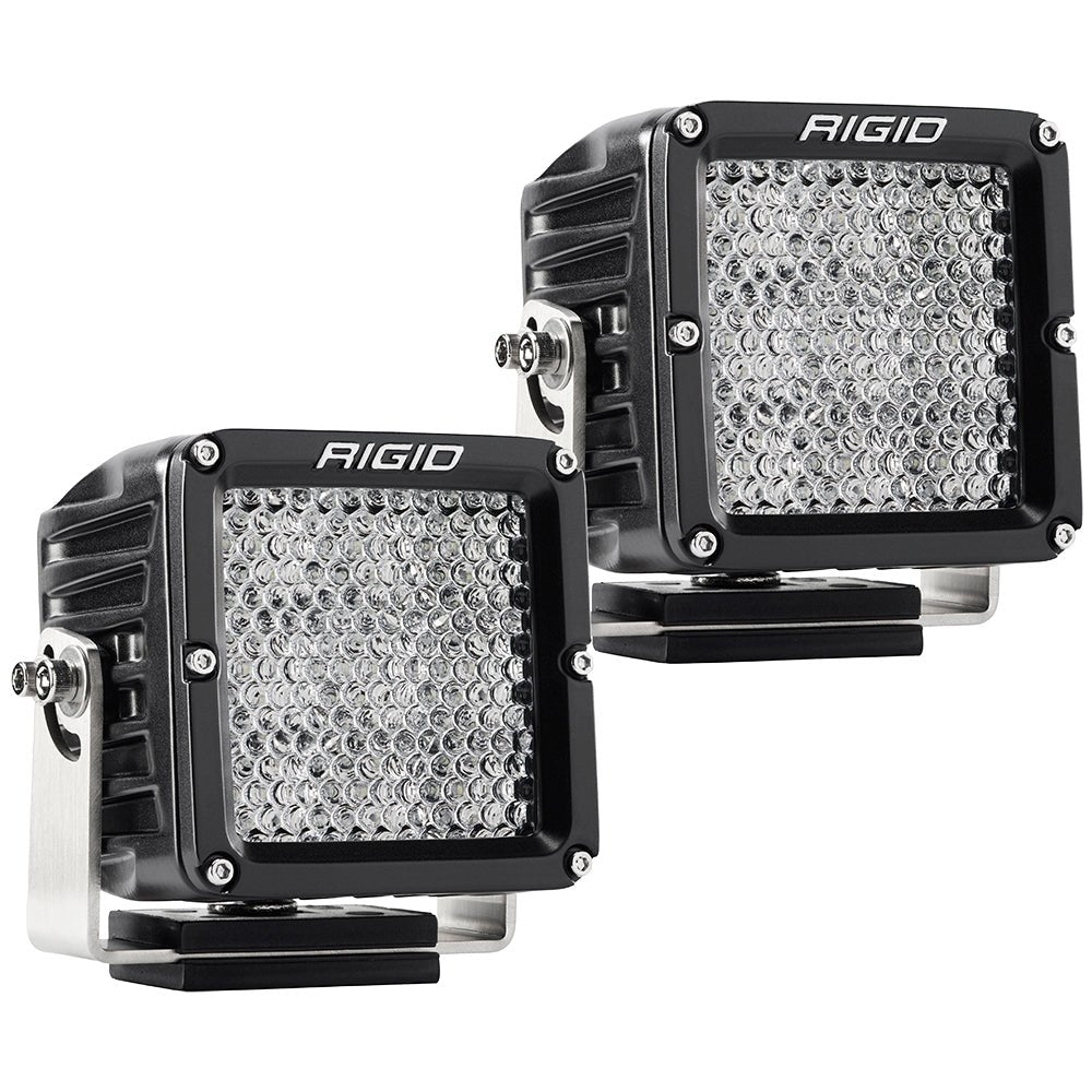 RIGID Industries D - XL PRO Diffused - Pair - Black - Get Tight Gear