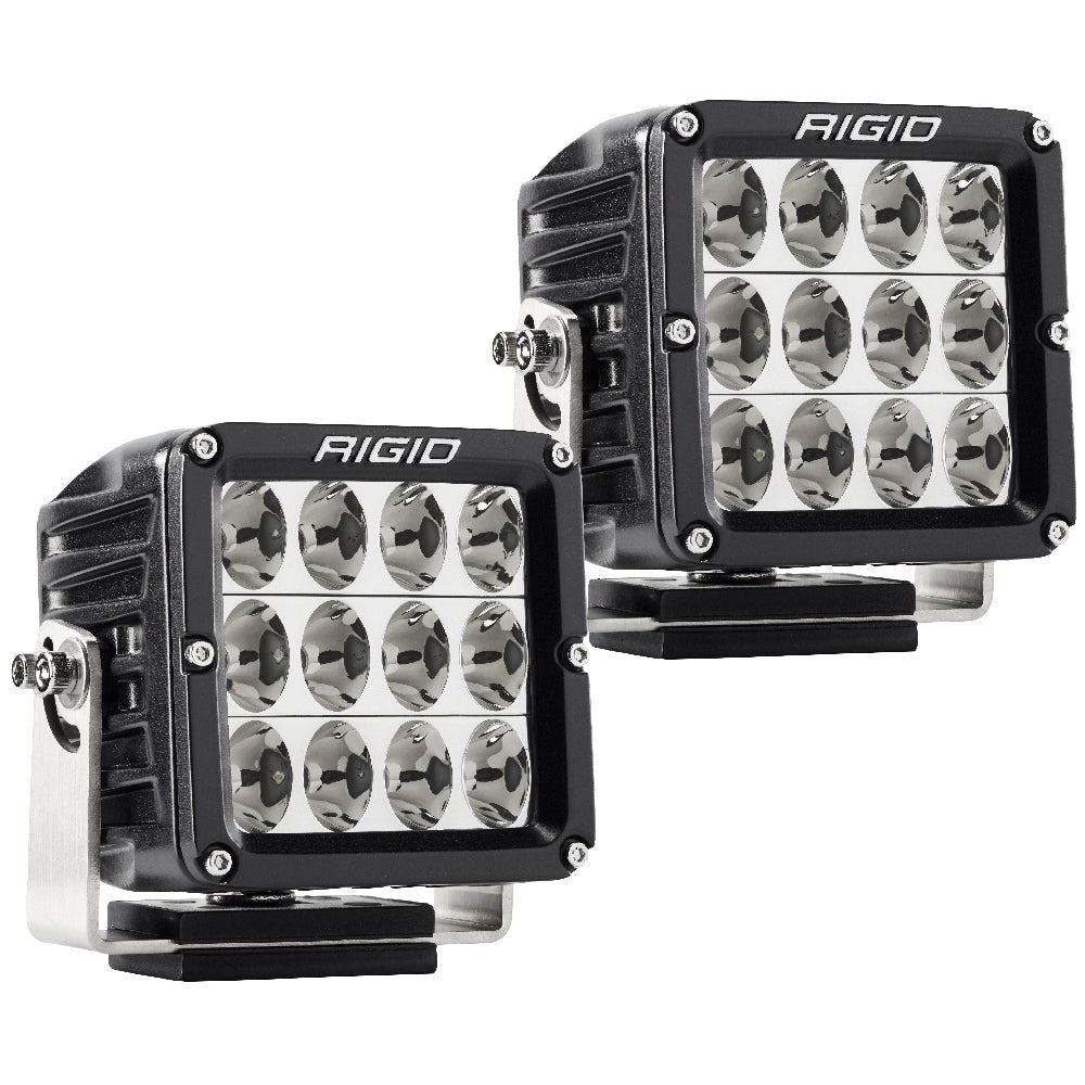 RIGID Industries D - XL PRO - Specter - Driving LED - Pair - Black - Get Tight Gear