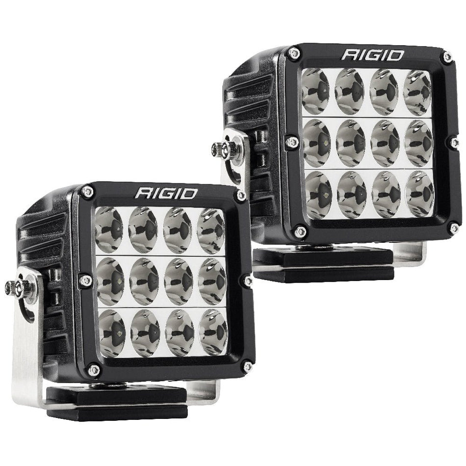 RIGID Industries D - XL PRO - Specter - Driving LED - Pair - Black - Get Tight Gear