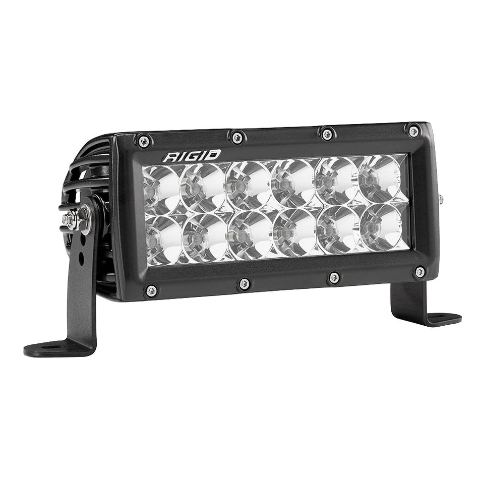 RIGID Industries E - Series PRO 6" Flood LED - Black - Get Tight Gear