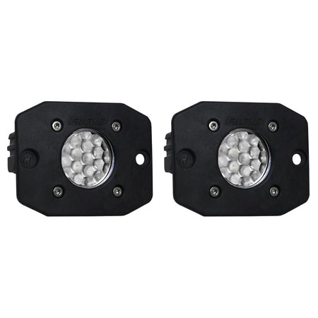 RIGID Industries Ignite Flush Mount Flood - Black - Get Tight Gear