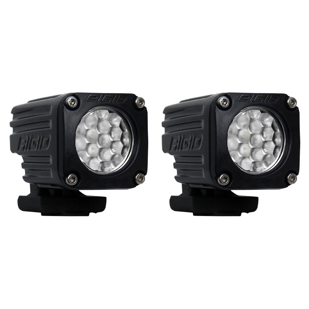 RIGID Industries Ignite Surface Mount Diffused - Pair - Black - Get Tight Gear