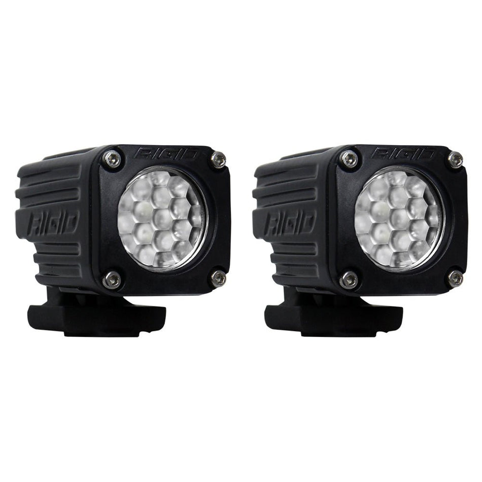 RIGID Industries Ignite Surface Mount Diffused - Pair - Black - Get Tight Gear