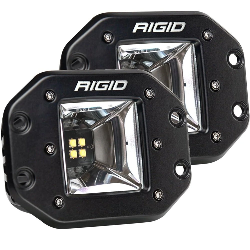 RIGID Industries Radiance Scene - RGBW - Flush Mount - Pair - Get Tight Gear
