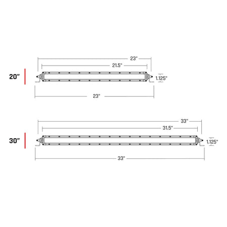 RIGID Industries SAE Compliant SR - SRS 20" Light Bar - Black - Get Tight Gear