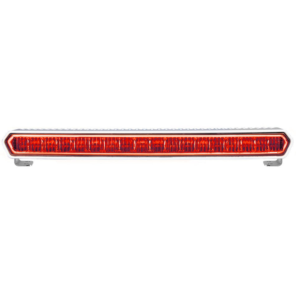 RIGID Industries SR - L Series Marine 20" White LED Lightbar - White Light w/Red Halo - Get Tight Gear